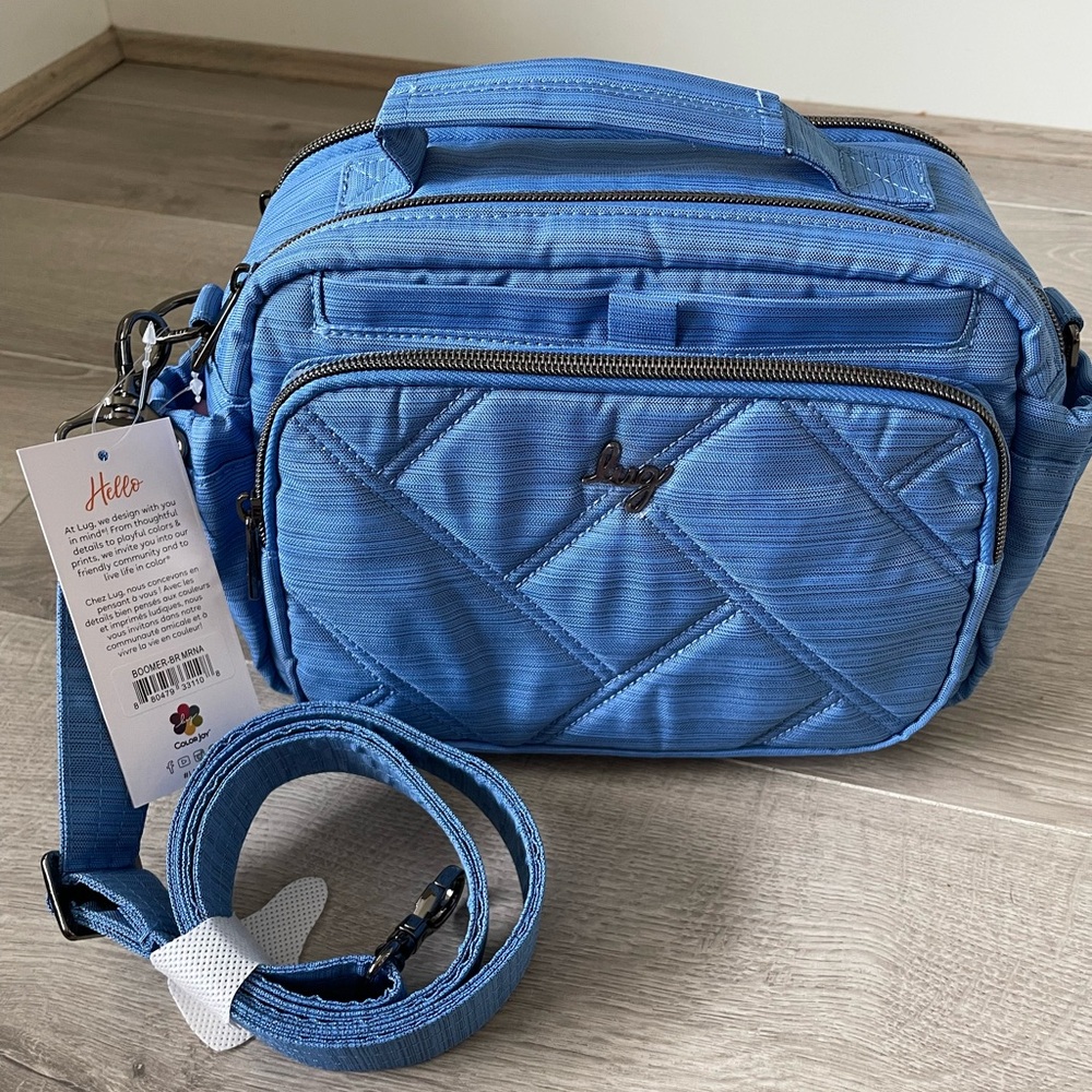 NWT Lug Boomer in brushed marina blue